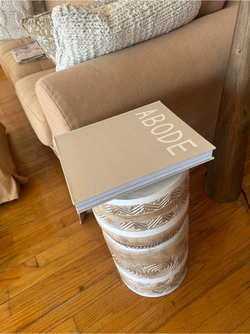 Abode Beige Decorative Coffee Table Book